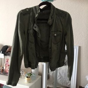 Cropped Army Jacket